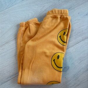 Aviator Nation Smiley Joggers Size 8